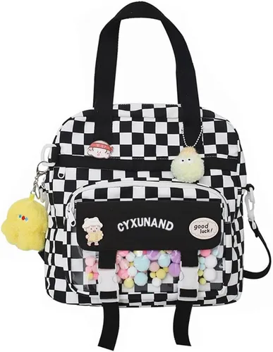 Vista 11 de Lindas Mochilas Para La Escuela, Mochila Japonesa Kawaii Multifuncional Para Laptop, Mochilas Estéticas Para Niñas Adolescentes Y Niños, Mensajero