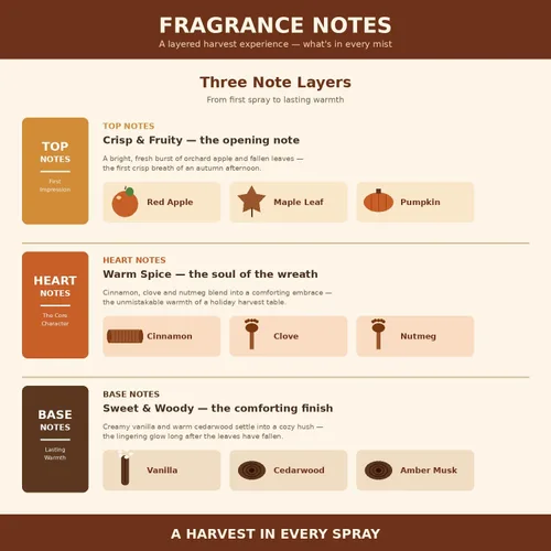 Vista 3 de Yankee Candle Ambientador concentrado en aerosol, eliminador de olores para el hogar, baño, corona de otoño, 1.5 onzas (paquete de 3)