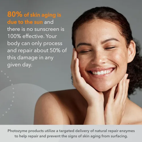Vista 5 de Photozyme Ultra Rich DNA Crema facial – Superalimentos hidratantes – con enzimas reparadoras del ADN y antioxidantes – Ayuda a reparar el fotodaño