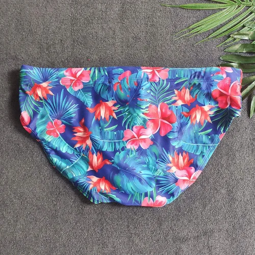 Vista 8 de UXH Traje de baño para hombre, con relleno, sexy, para natación, playa, surf, natación, traje de baño
