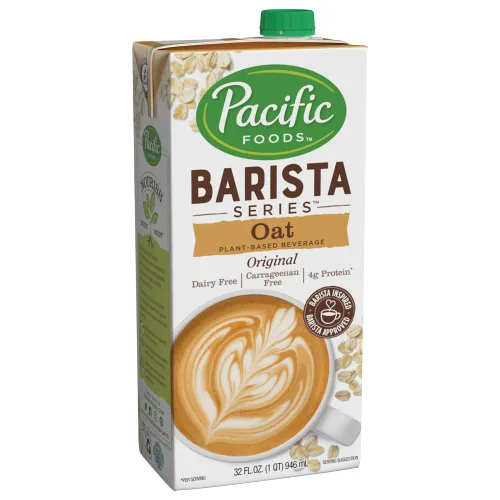 Vista 2 de Pacific Barista Series Original - Bebida de avena (32 onzas)