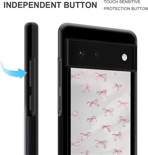 Vista 238 de Compatible con Google Pixel 4A 5G Mobile Case Creative Acrylic Panel trasero Silicona Protección Grip especialmente diseñado para Google Pixel 4A 5G