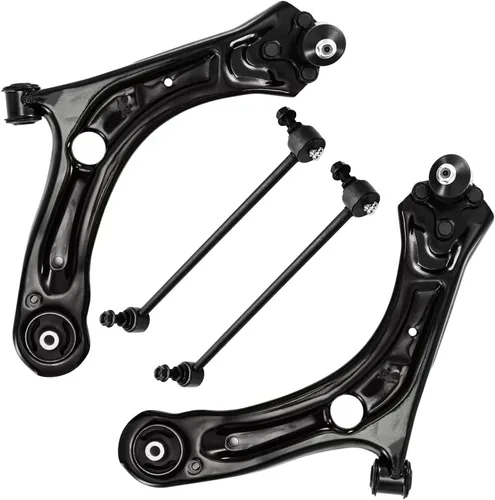 Vista 159 de Detroit Axle - Barras estabilizadoras de brazos de control delanteros 4WD para Ford 2005-2008 F-150 Lincoln Mark LT, 2 brazos de control superiores