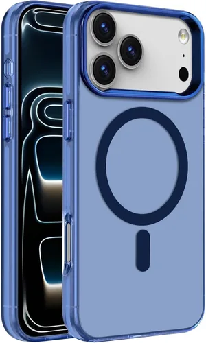 Vista 73 de S. Tedazo Funda magnética para iPhone 7/8 Plus (5.5 pulgadas) compatible con MagSafe, [no amarillenta] delgada, a prueba de golpes, funda para Negro