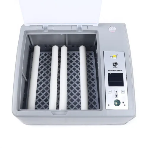 Vista 8 de Incubadora de 16 huevos de gallina, mini incubadora automática de temperatura, incubadora totalmente digital con control automático de temperatura