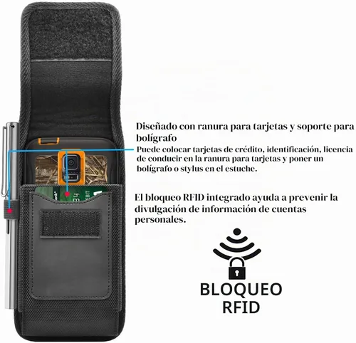 Vista 4 de Njjex Clip de cinturón de funda de teléfono celular para Samsung S25 Ultra