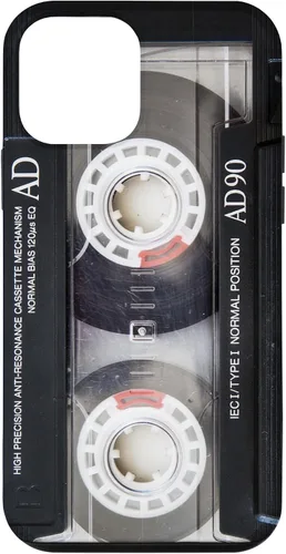 Vista 16 de iPhone 16 Vintage Music Audio Cassette Cinta Retro 90s 80s 70s 60s Caso