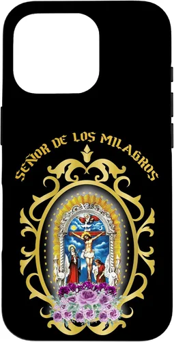 Vista 20 de El Señor de Los Milagros es el patrón de la funda peruana Lima Perú para iPhone 17