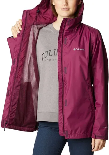 Vista 5 de Columbia chamarra Arcadia II para mujer tamaño muy grande.