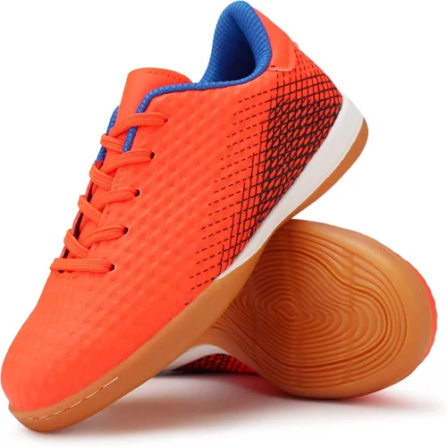 Vista 4 de Hawkwell Tenis de fútbol unisex con cordones para niños y niñas (niños pequeñosniños grandes)