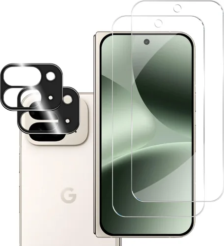 Vista 12 de BIGFACE Protector de pantalla de vidrio templado para Pixel 9 + protector de lente de cámara [2 + 2 unidades]