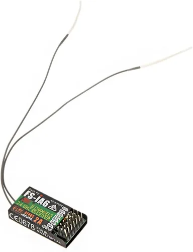Vista 3 de GoolRC 2.4G FS-iA6 Receptor de control remoto de 6 canales con doble antena compatible Flysky i4 i6 i10 GT2E GT2F GT2G Transmisor
