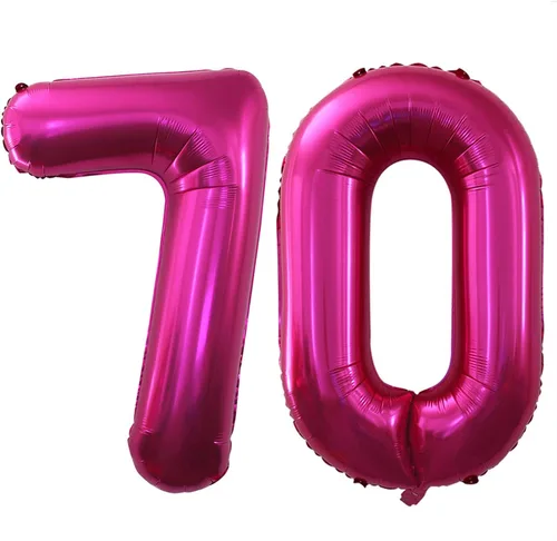 Vista 388 de Goer, conjunto de globos de papel aluminio para decoraciones de cumpleaños, globos de las letras de feliz cumpleaños y de números Oro