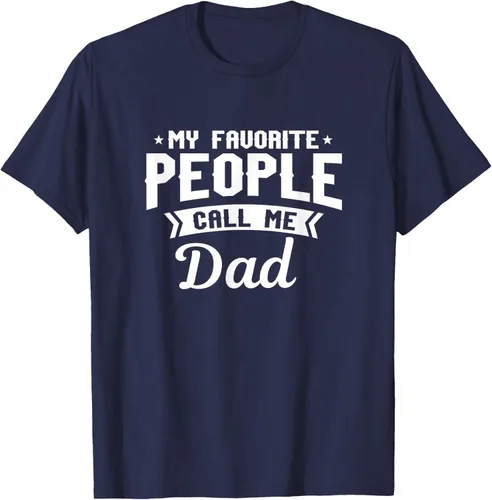 Vista 65 de My Favorite People Call Me Dad - Camiseta divertida, Negro, S