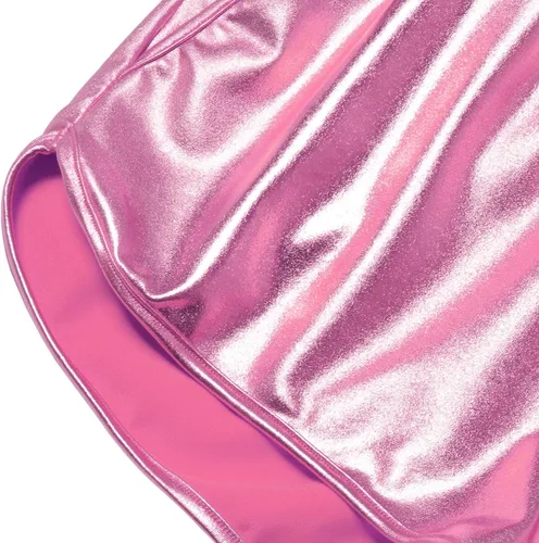 Vista 3 de Mirawise Girls Metallic Shorts Shiny Hot Pants Sparkly Dance Outfits Short Pants