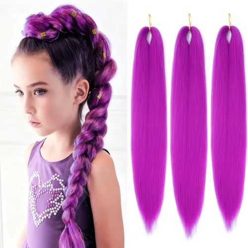 Vista 22 de Firstcyh Hair Cabello trenzado preestirado de 12 pulgadas, cabello trenzado 1B para mujeres negras, 8 paquetes de cabello trenzado bohemio