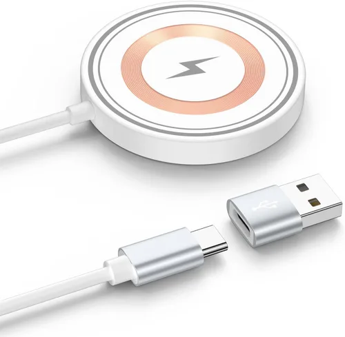 Vista 8 de Cargador de pared USB, toma de corriente múltiple, paquete de 2 bloques de carga rápida, bloque de carga rápida, caja de cubo de viaje, estación