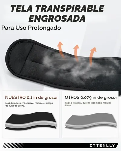 Vista 3 de Juego de pesas de muñeca de 2 - Tamaño ajustable - 1 libra*2/2 libras*2/3 libras*2 con asas de pulgar para mujeres y hombres - Adecuado