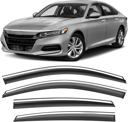Vista 21 de Deflectores de ventana irrompibles con cinta para Chevrolet Equinox 2025-2026