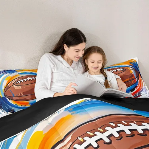 Vista 162 de Juego de ropa de cama de baloncesto para niños y adolescentes, juego de edredón deportivo para niños, tamaño matrimonial, suave, ligero, decoración