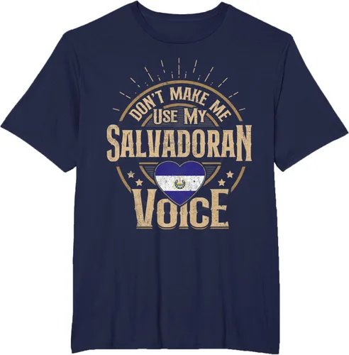 Vista 15 de Camiseta de recuerdos de la bandera de El Salvador para hombres y mujeres salvadoreños, Negro, S