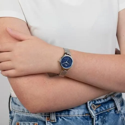 Vista 3 de Festina F203312 - Reloj analógico de cuarzo para mujer con correa de acero inoxidable