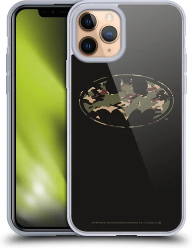 Vista 420 de Head Case Designs Funda de gel con licencia oficial de Batman DC Comics Bat Signal Logos [protección de grado militar] compatible con Apple iPhone 7