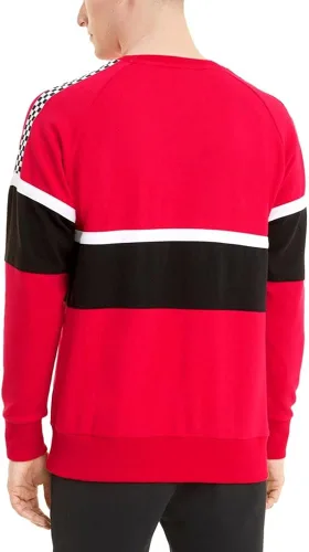 Vista 2 de Puma Ferrari Race Xtg - Sudadera para hombre cuello redondo casual color rojo