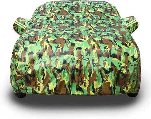 Vista 12 de Car Cover Compatible with KIA Besta/Carens/Cee'd/Ceed/Cerato,Outdoor Car Covers All Weather Waterproof Breathable Large Car Cover with Zipper,Custom
