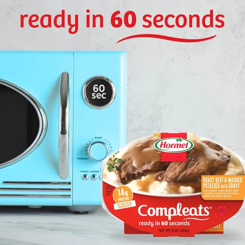 Vista 7 de HORMEL COMPLEATS - Carne asada y puré de patatas con salsa, de microondas, 9 onzas (paquete de 6)
