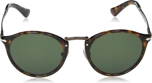 Vista 2 de Persol PO3248S - Gafas de sol redondas, Terra Di SienaAzul claro