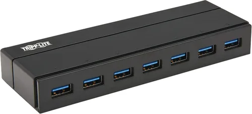 Vista 14 de Eaton Tripp Lite U360-004-SLIM Hub USB 3.0 portátil delgado de 4 puertos con cable integrado
