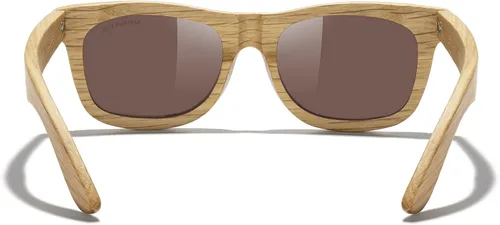 Vista 4 de MERRY'S Gafas de sol polarizadas de madera para hombre 100% UV vintage Eyewear S5140