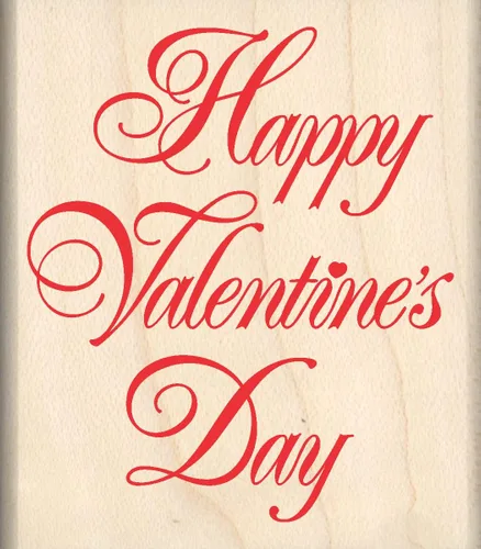 Vista 5 de Stamps by Impression Valentine's Day Rubber Stamp - ST 1321-3" x 4.25