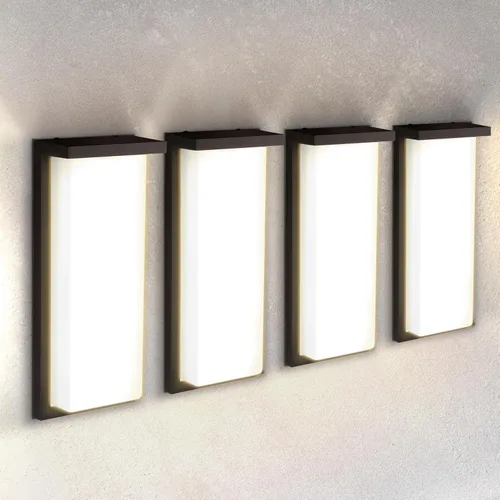 Vista 17 de ASD Lámpara LED de pared para exteriores de 8", aplique de casa para puerta delantera 3CCT, regulable, impermeable, certificada por ETL 12W