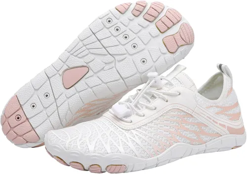 Vista 2 de Calzado de senderismo para mujer, zapatos descalzos Lorax Pro para mujer, zapatos descalzos saludables y antideslizantes para caminar