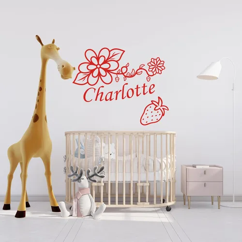 Vista 10 de Calcomanías de pared con nombre de hongo lindo para disfraz de hongo, calcomanías de pared para niñas, adorable imagen de hongo, calcomanías
