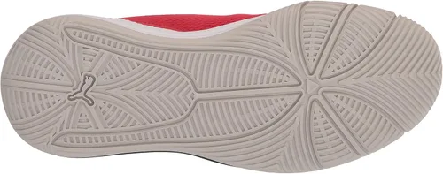 Vista 4 de PUMA Tenis de baloncesto triples para hombre, Rojo