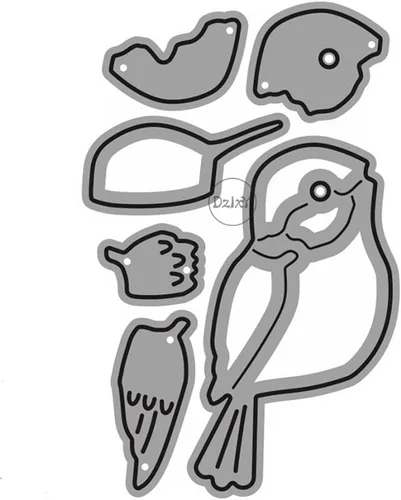 Vista 17 de DzIxY Lindos troqueles de corte de metal de pingüino para hacer tarjetas, juegos de troqueles de papel para grabar, álbum, plantillas para álbumes
