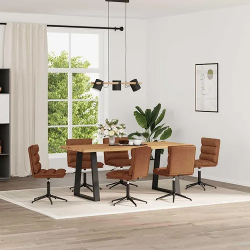 Vista 11 de Adjustable Black Faux Leather Dining Chairs, Modern Kitchen Seating with Height Adjustability, Stain-Resistant, Lightweight Yet Strong Set for