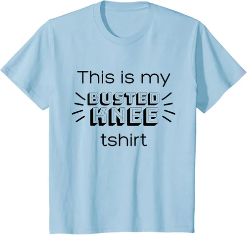 Vista 9 de Funny Broken Knee Joke - Camiseta de regalo para lesión de rodilla