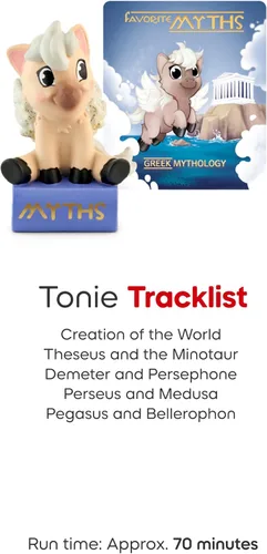 Vista 5 de Tonies Mitos Favoritos: Figurina de Juguete de Audio de Mitología Griega