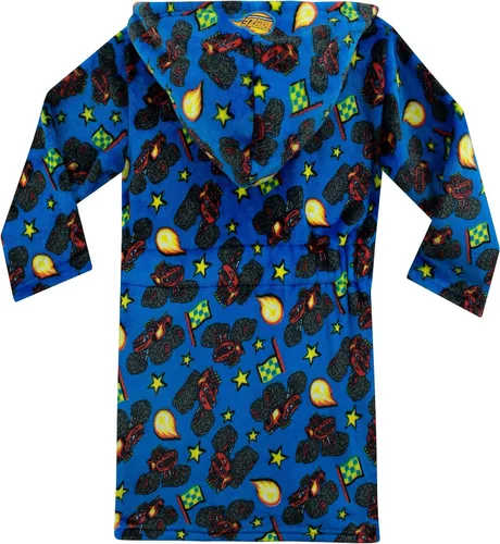 Vista 3 de Blaze Bata de baño para niños y The Monster Machines Monster Truck Boys Batas para niños Tallas 3T a 8