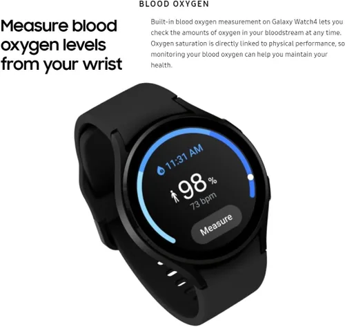 Vista 6 de Samsung Galaxy Watch 4 1.732 in R875 - Reloj inteligente con GPS Bluetooth WiFi + LTE con monitor de ECG, rastreador para salud, fitness, correr