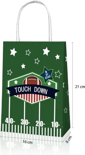 Vista 2 de TWSTYFAL Bolsas de regalo para fiestas de fútbol