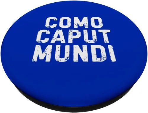 Vista 2 de Como Caput Mundi Città Simpatica Uomo Donna Bambino PopSockets Adhesivo PopGrip