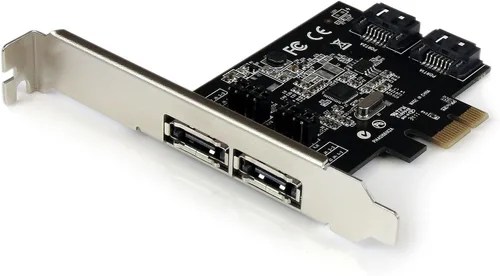 Vista 6 de StarTech Adaptador M2 PCIe SSD - x4 PCIe 3.0 NVMe / AHCI / NGFF / M-Key - Perfil Bajo y Perfil Completo - Adaptador SSD PCIe M.2, TAA (PEX4M2E1)