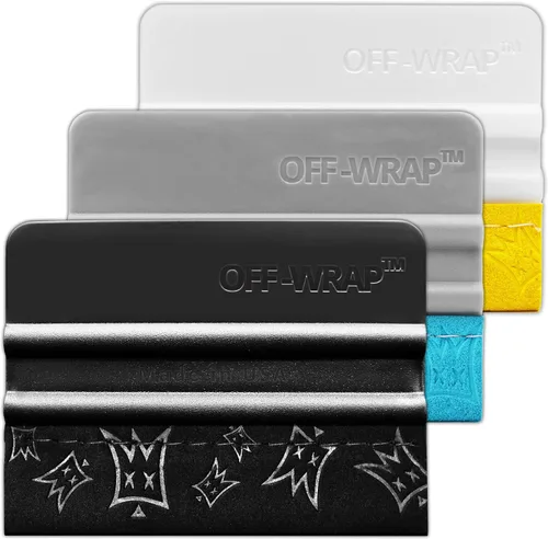 Vista 8 de Off-Wrap™ Escobillas - Tintado de Envoltura de Vinilo PPF (Firme - Pack de 3)