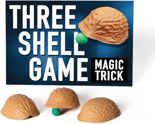 Vista 6 de Magic Makers Juego de tres conchas de lujo - Truco de magia clásico para todos los niveles de habilidad