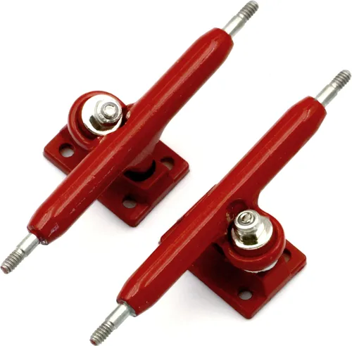 Vista 25 de A1 Pro Fingerboard Trucks 36 mm 34 mm 32 mm con nueva base y copa de pivote (32 mm Azul bebé)